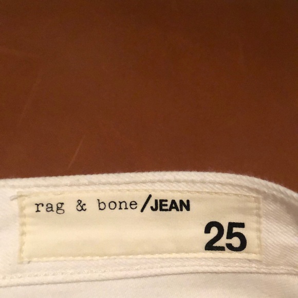 Rag and bone asymmetric white demin skirt - Picture 4 of 4